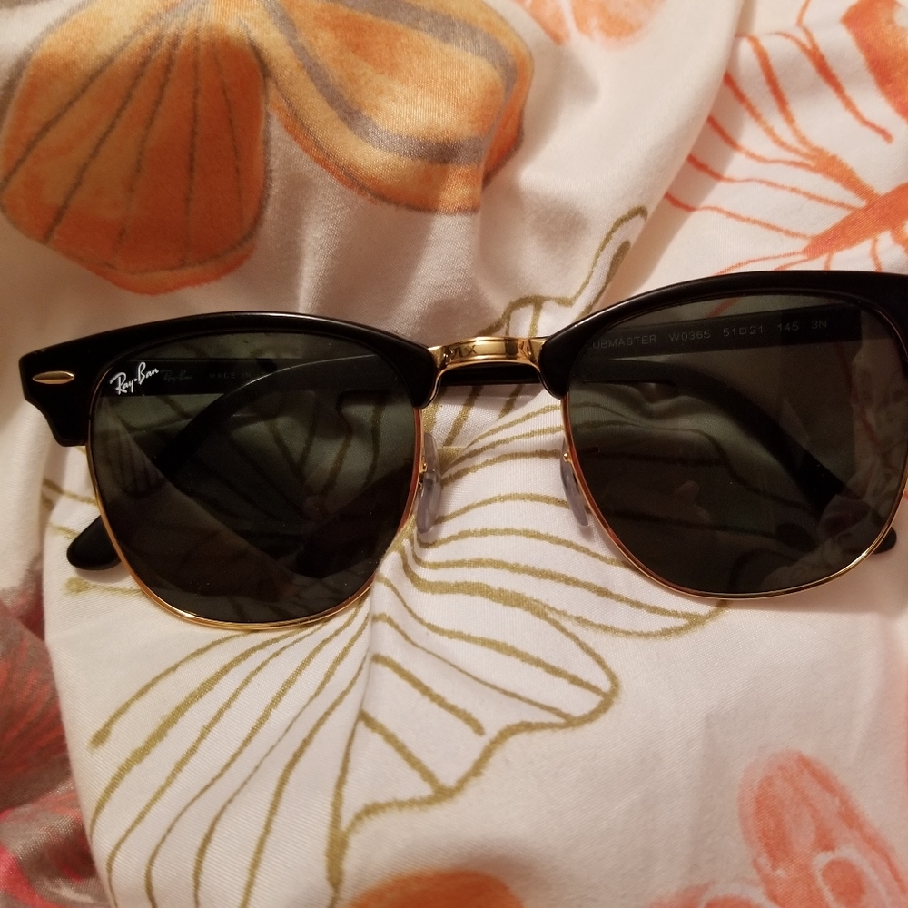 Gently used Clubmaster Ray Bans
